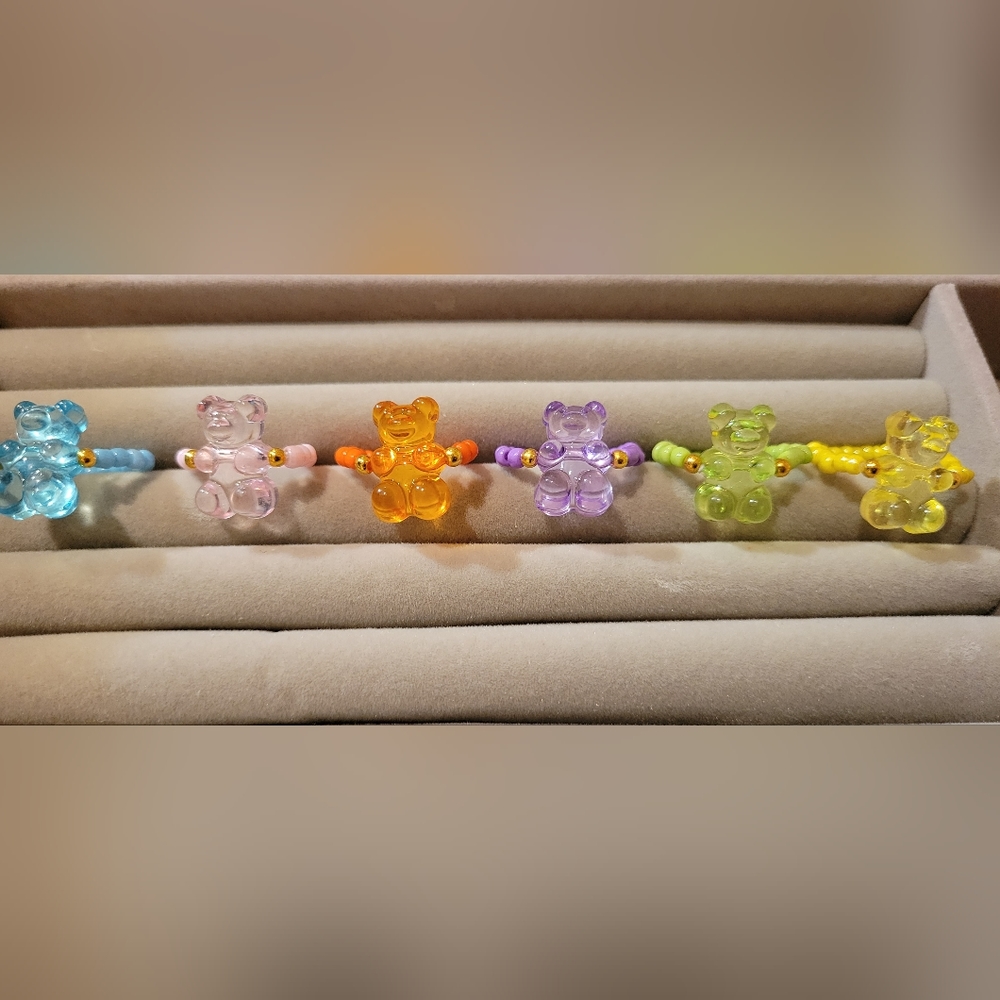 Gummy bear rings